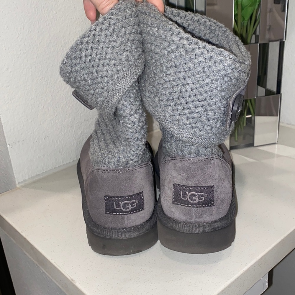 Grey UGG boots